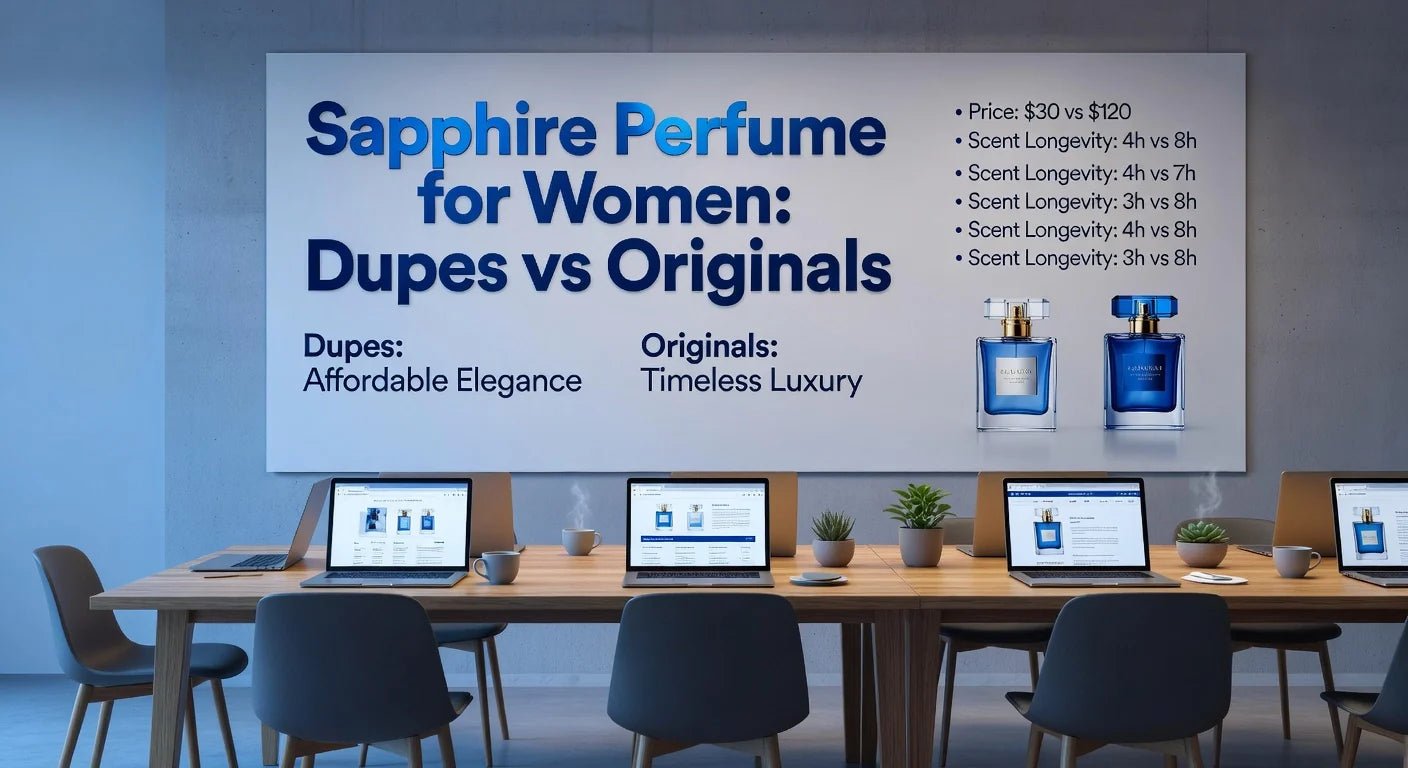 Sapphire Perfume for Women: Dupes vs Originals - Aroma Avenue
