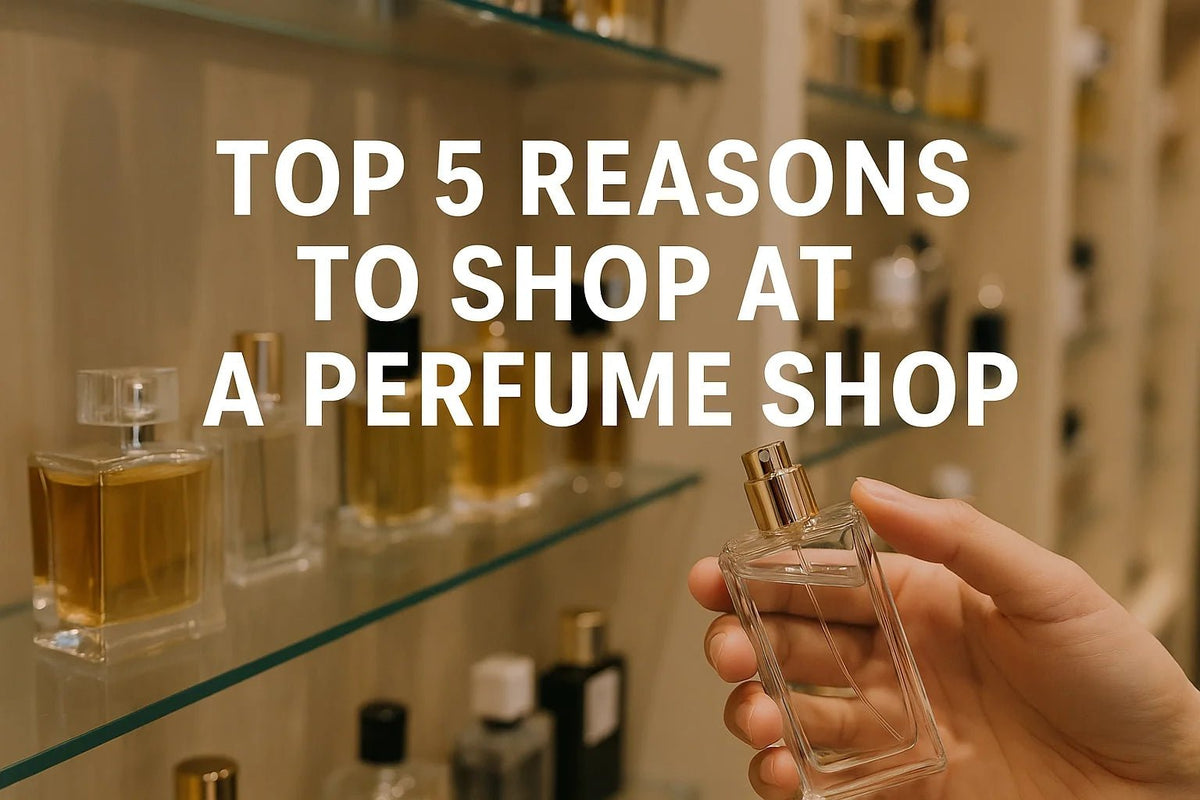 "Top 5 Reasons to Shop at a Perfume Shop" - Aroma Avenue