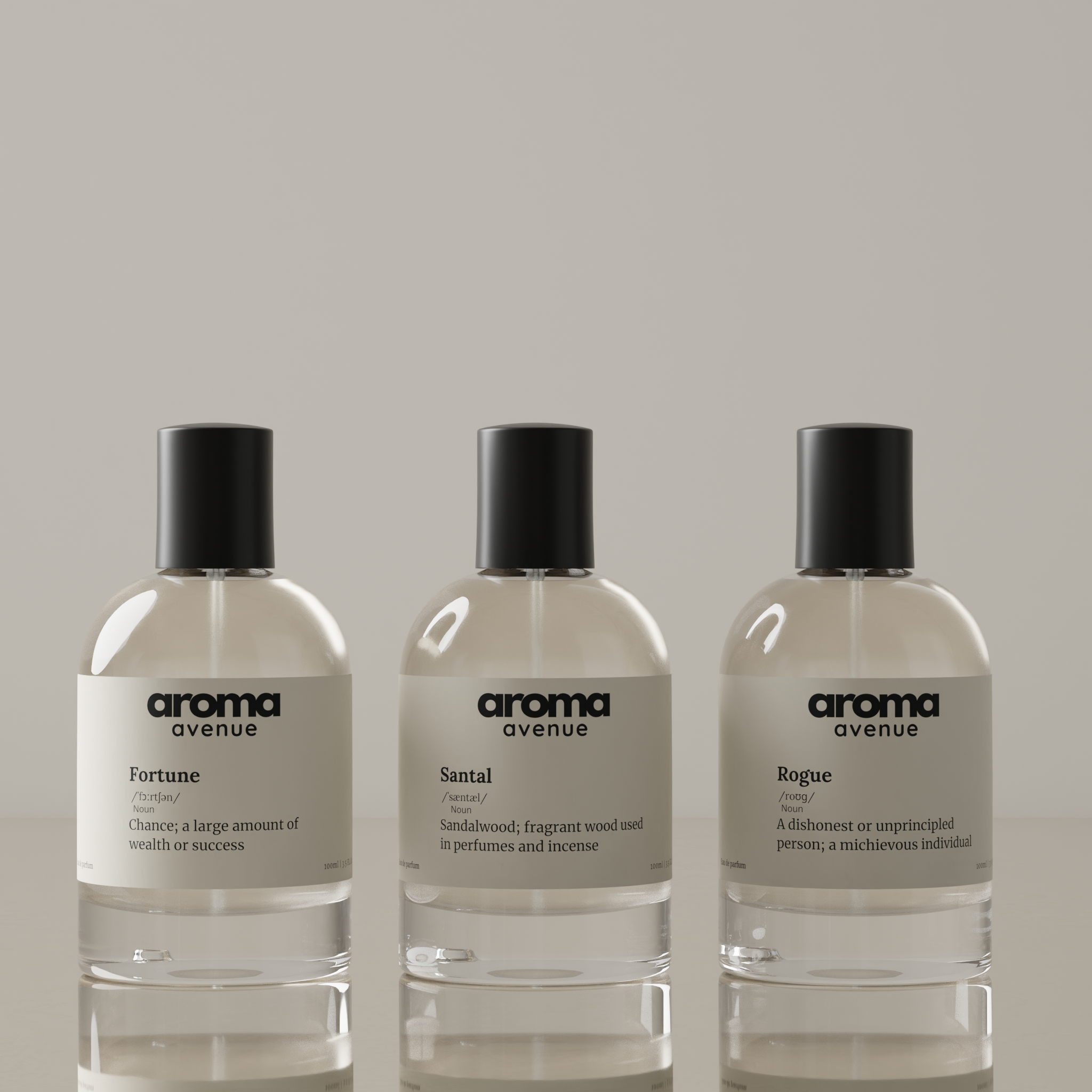 3 Bottles of aroma avenue dupe perfume bundle