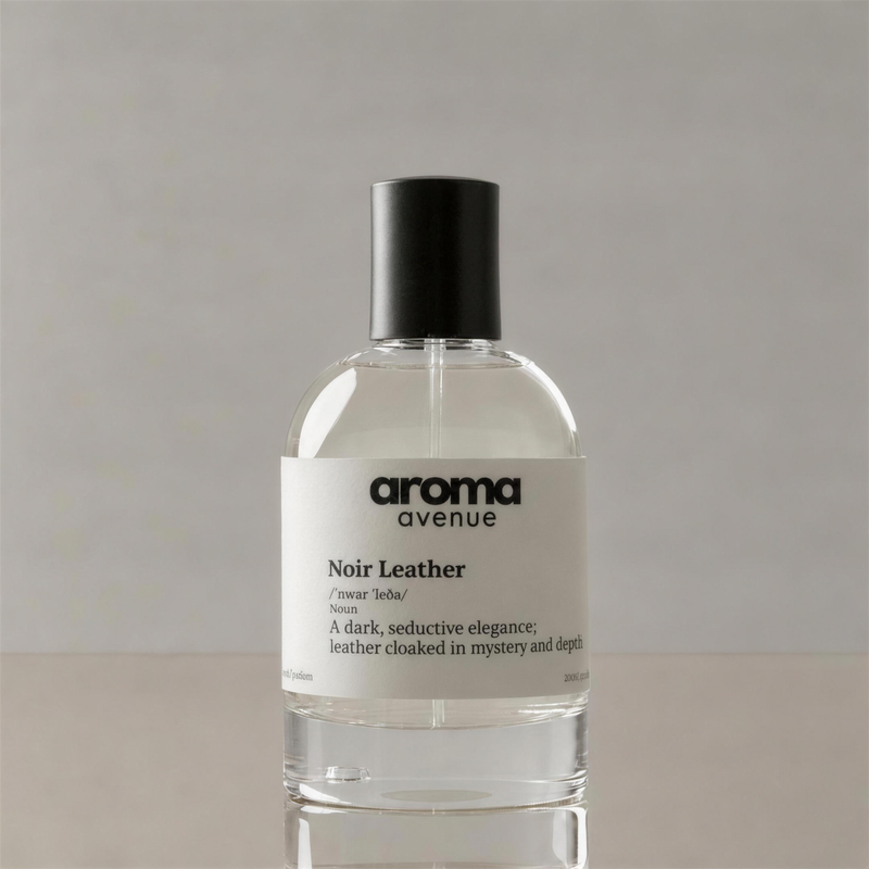 Noir Leather - Inspired by Ombre Leather - Aroma Avenue 100ml eau de parfum bottle